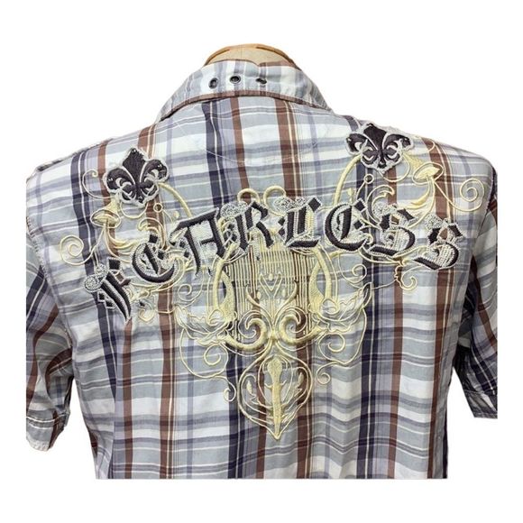 SzXL Delf Trading Imperious Button Down - Picture 4 of 7